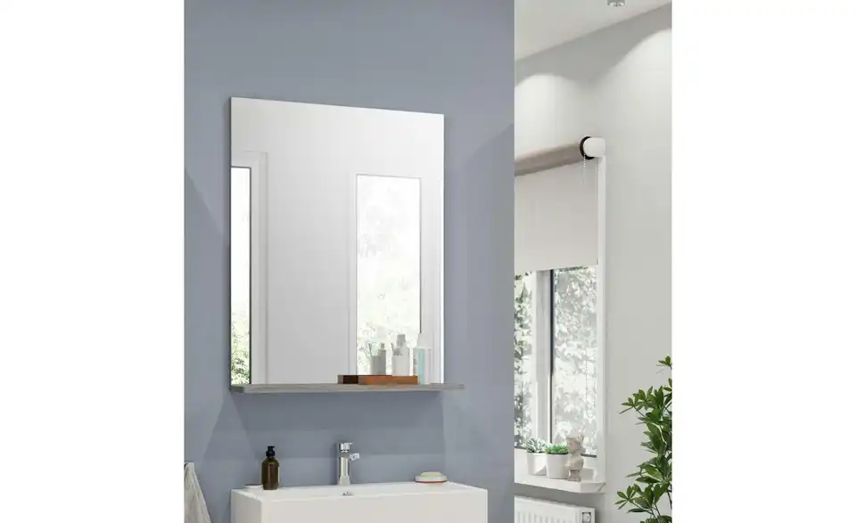 Badspiegel SCHLOONSEE, Breite 60cm, 1 Ablageboden, hochwertiges Spiegelglas, in verschiedenen Farben erhältlich, Badmöbel, Spiegel, Badezimmer Schloonsee BHL 60|79|18 cm Badspiegel SCHLOONSEE, Breite 60cm, 1 Ablageboden, hochwertiges Spiegelglas, in verschiedenen Farben erhältlich, Badmöbel, Spiegel, Badezimmer Schloonsee BHL 60|79|18 cm