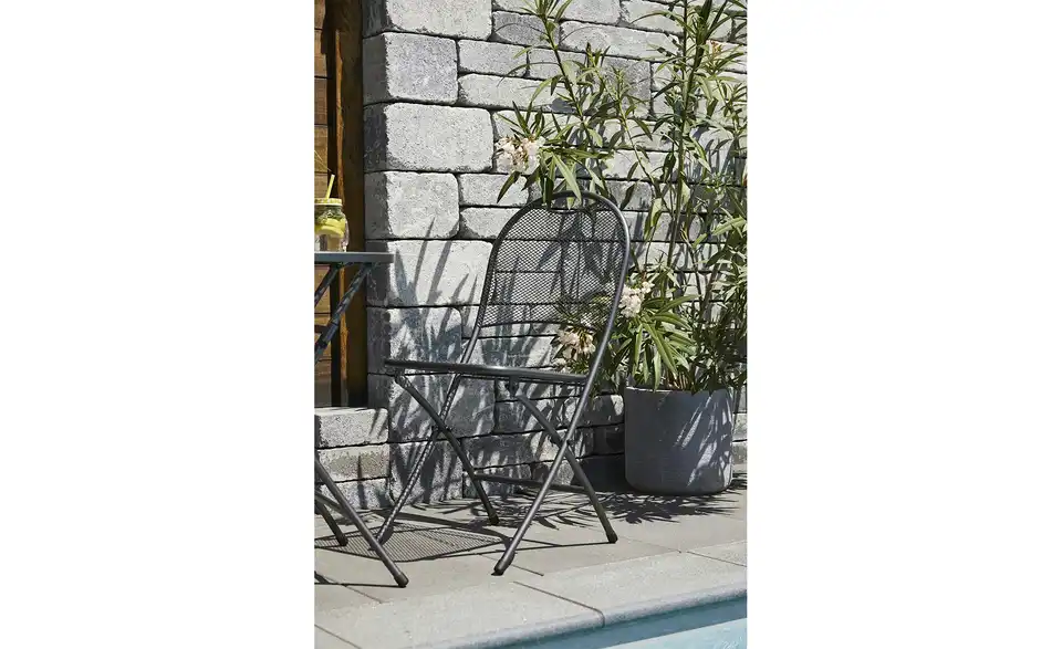 MWH Klappstuhl Café Latte BHT 44,5|89|56 cm