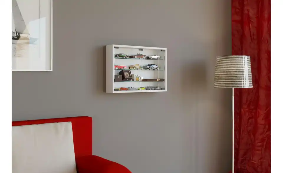 Hängevitrine Mandosa BHT 60|40|10 cm