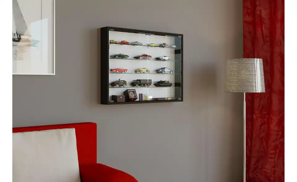 Hängevitrine Mandosa BHT 80|60|10 cm