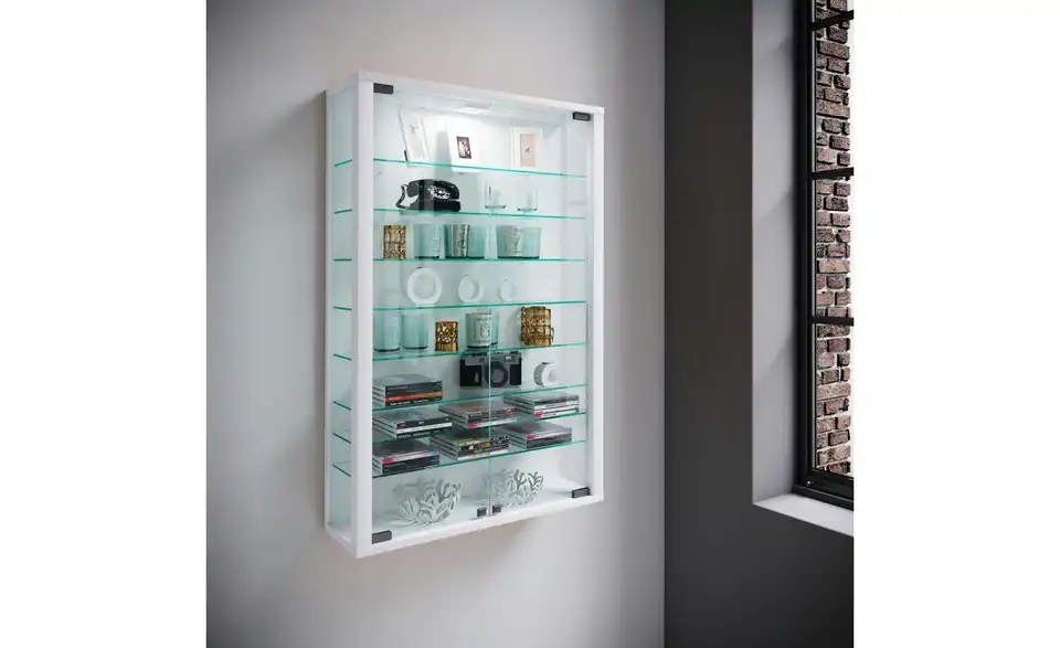 Hängevitrine Vitrosa BHT 59|91,3|18 cm