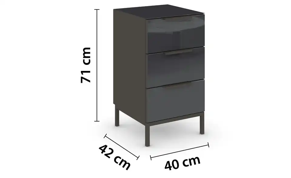 Nachttisch Frome BHL 40|72|42 cm