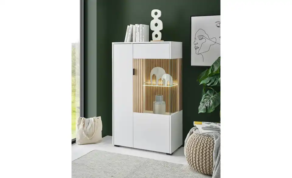 Vitrine Hortuna BHT 75|125|38 cm