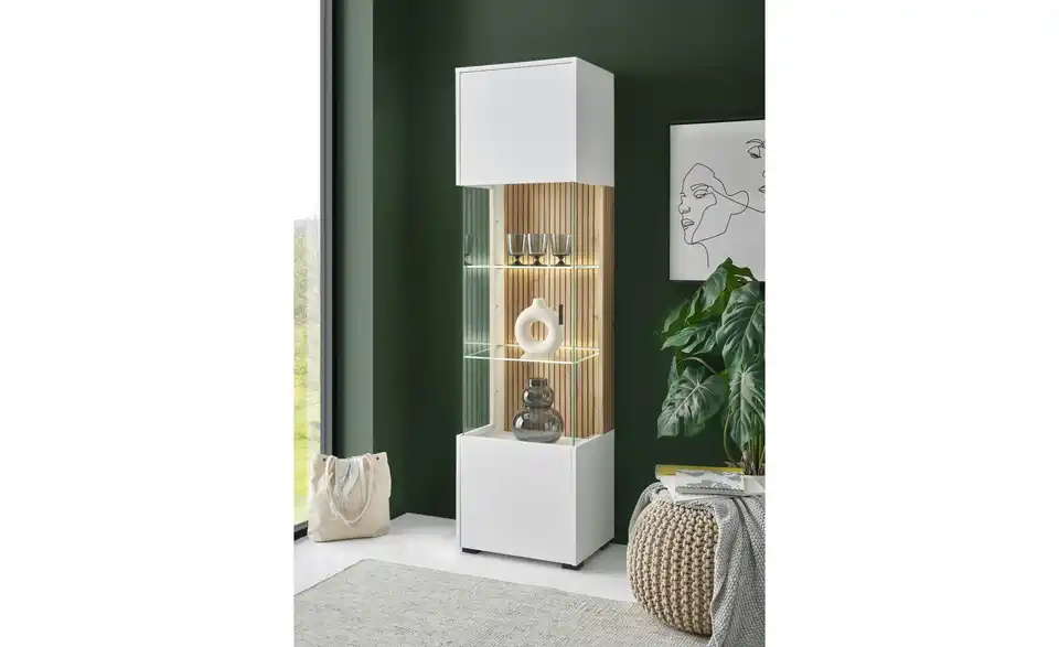 Vitrine Hortuna BHT 48|180|38 cm