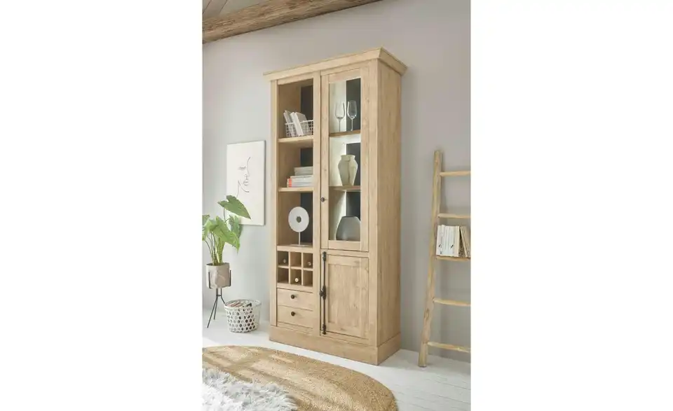 Vitrine Fehmarny BHT 105|214|45 cm