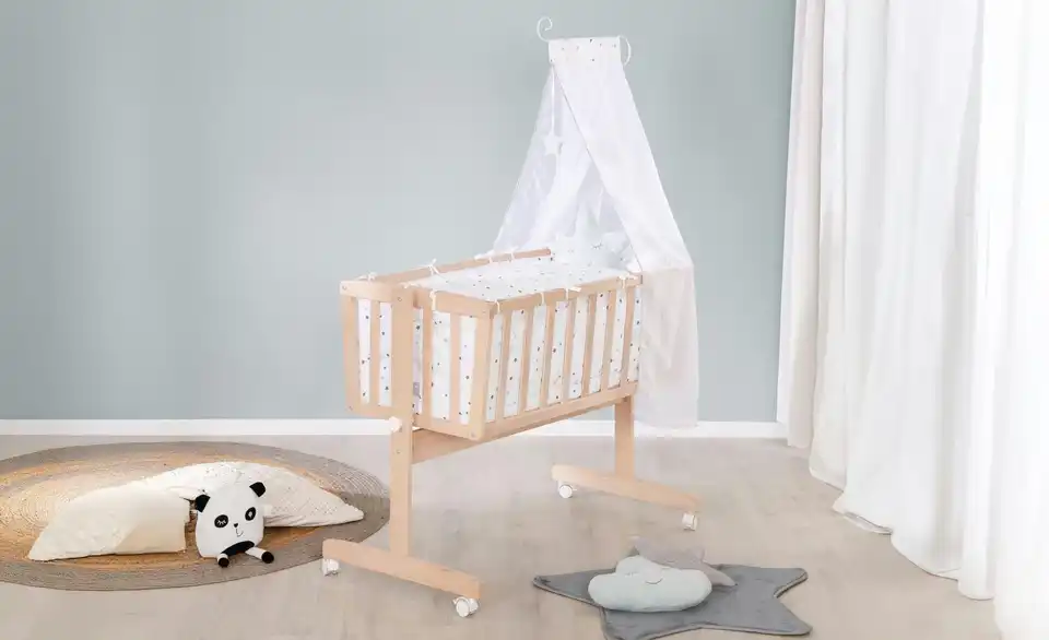 Roba Komplettwiegenset Sternenzauber Sternenzauber BHL 103|154|52 cm