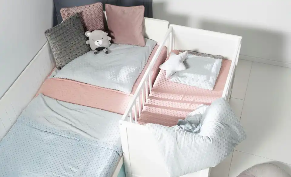 Roba Beistellbett Hamburg BHL 66|76|123 cm