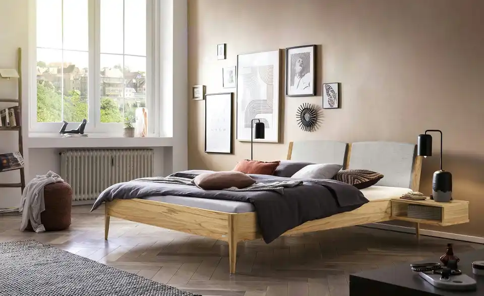 HASENA Bettgestell Massivholz Pistoia BHL 166|87|216 cm