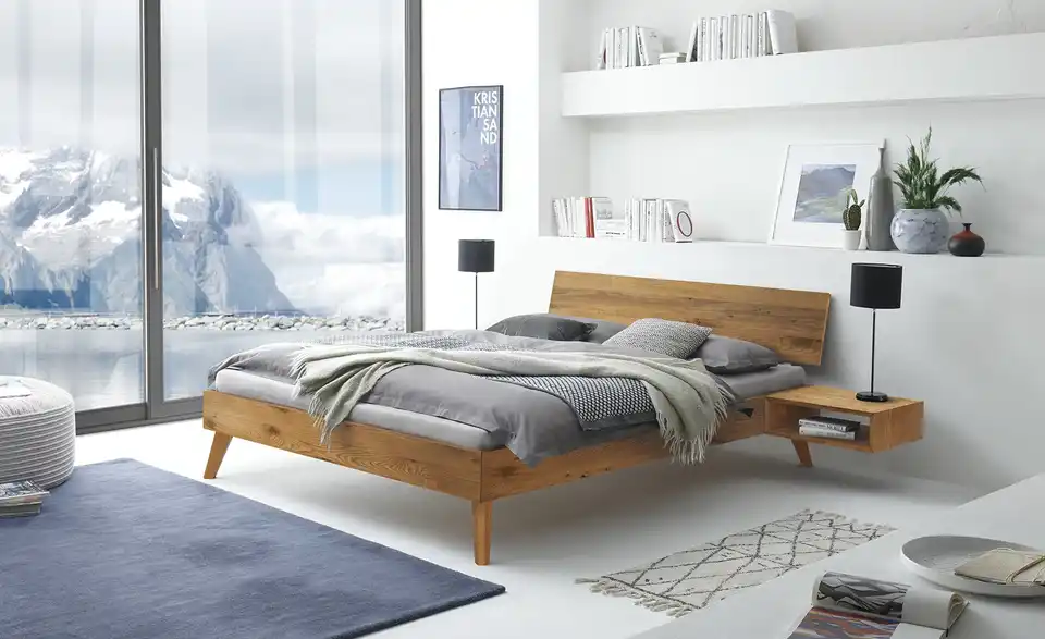 HASENA Massivholzbett Ancona BHL 166|74|214 cm