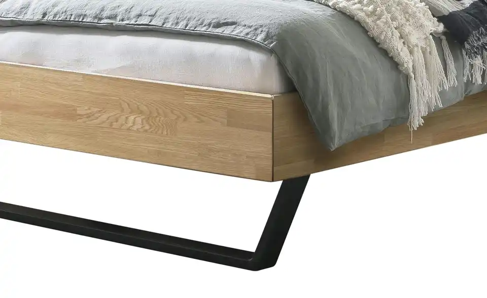 HASENA Massivholz-Bettgestell Asti BHL 146|74|214 cm