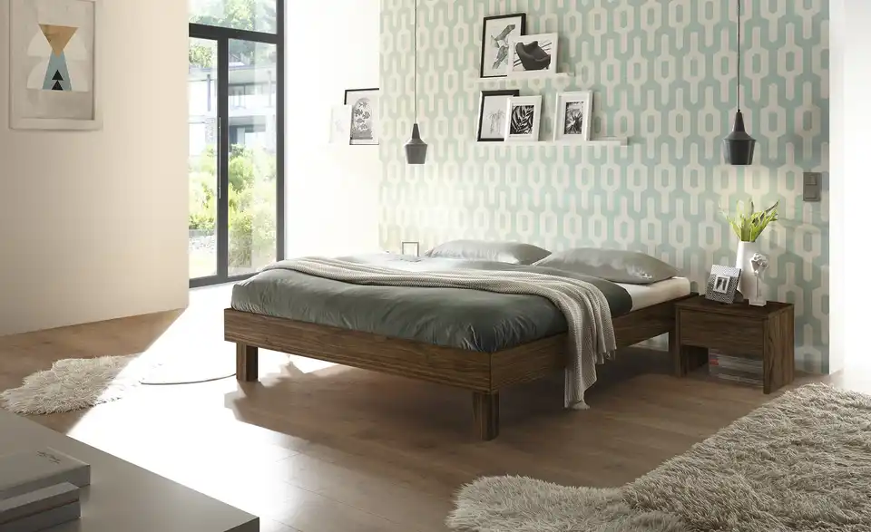 HASENA Massivholzbett Rapallo BL 146|205 cm