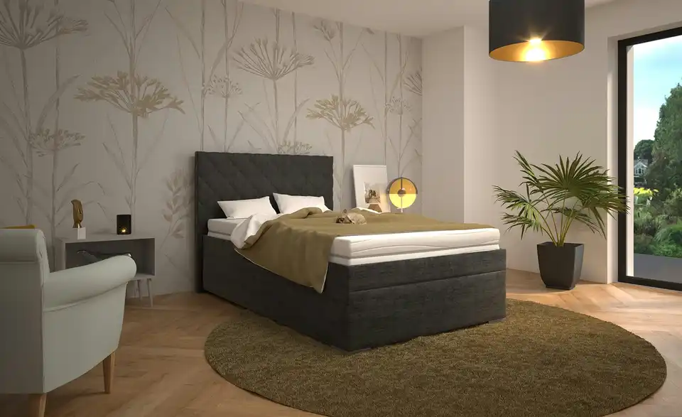 Polsterbett Kelso BHL 131|117|213 cm