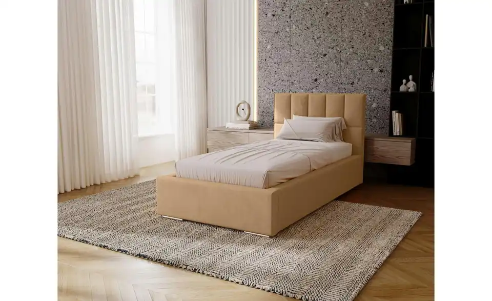 Polsterbett mit Stauraum Draven BHL 95|100|215 cm