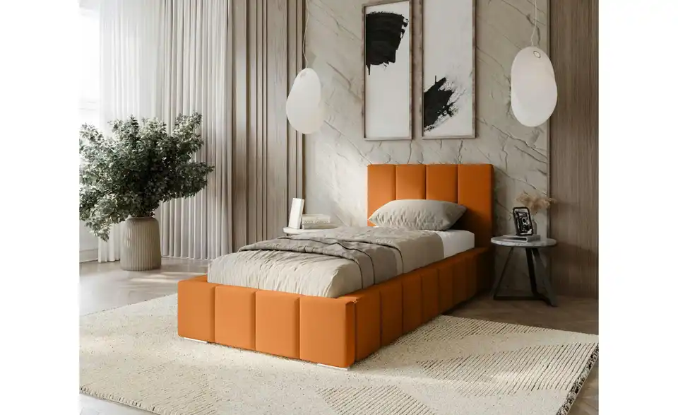 Polsterbett mit Stauraum Margate BHL 95|100|215 cm