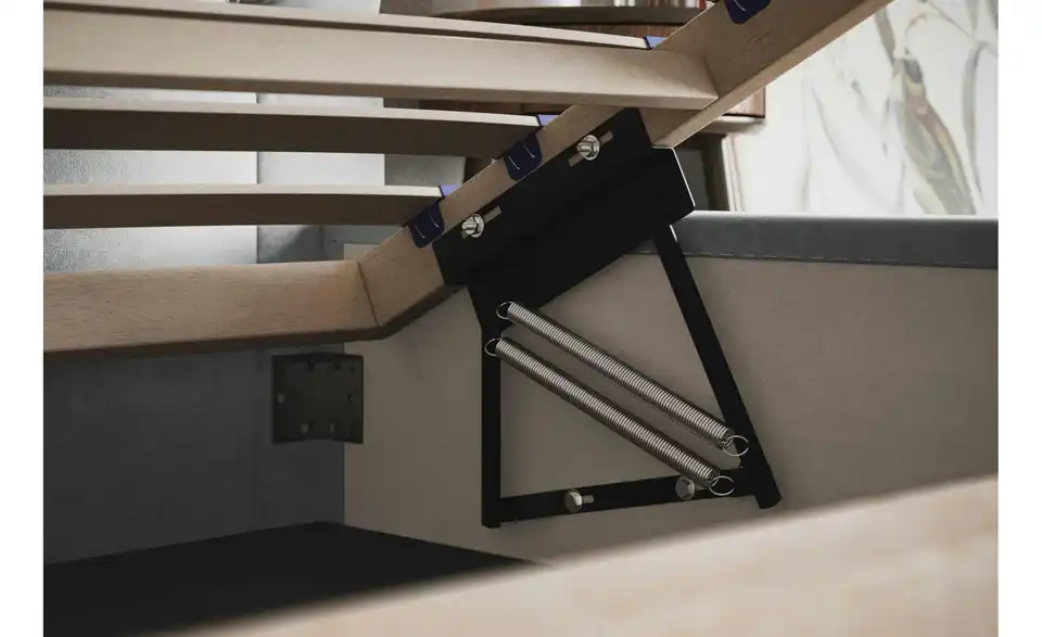 Polsterbett mit Stauraum Southam BHL 128|90|213 cm