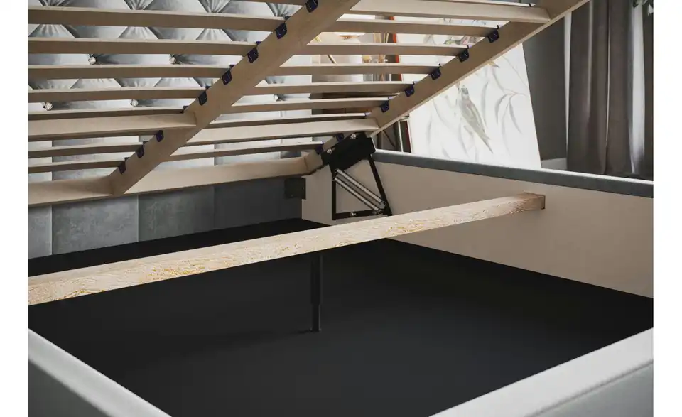 Polsterbett mit Stauraum Southam BHL 128|90|213 cm