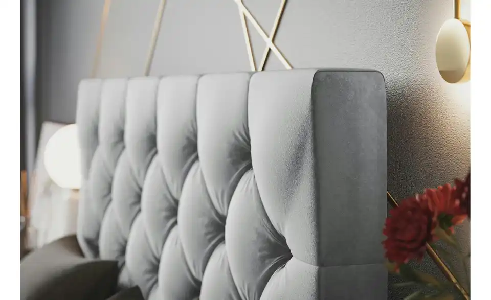 Polsterbett mit Stauraum Southam BHL 128|90|213 cm