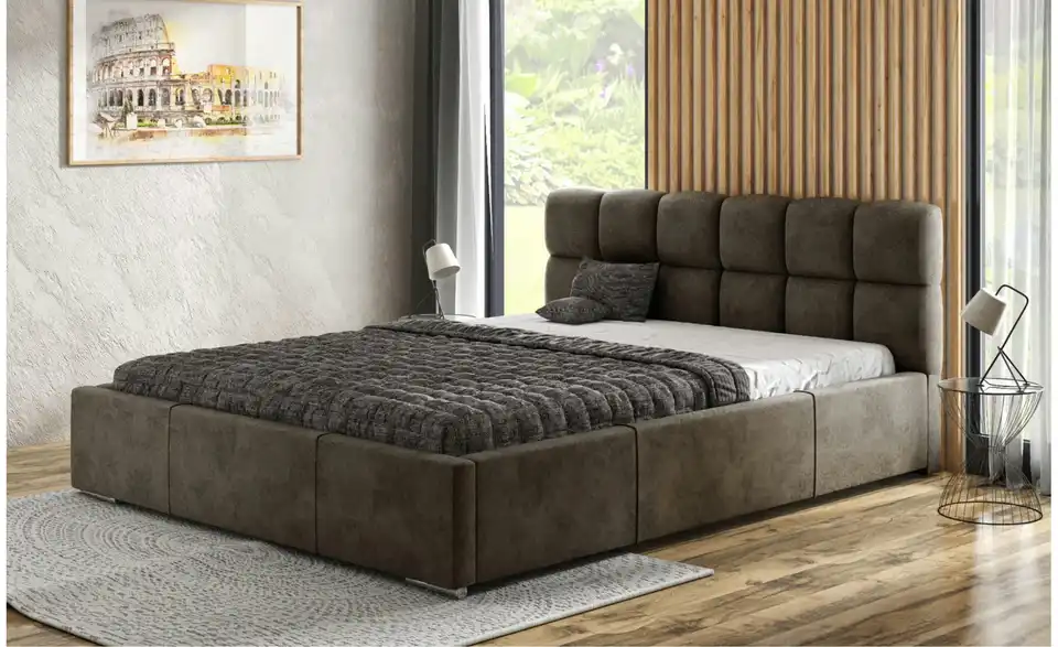 Polsterbett mit Stauraum Paignton BHL 156,5|95|225 cm