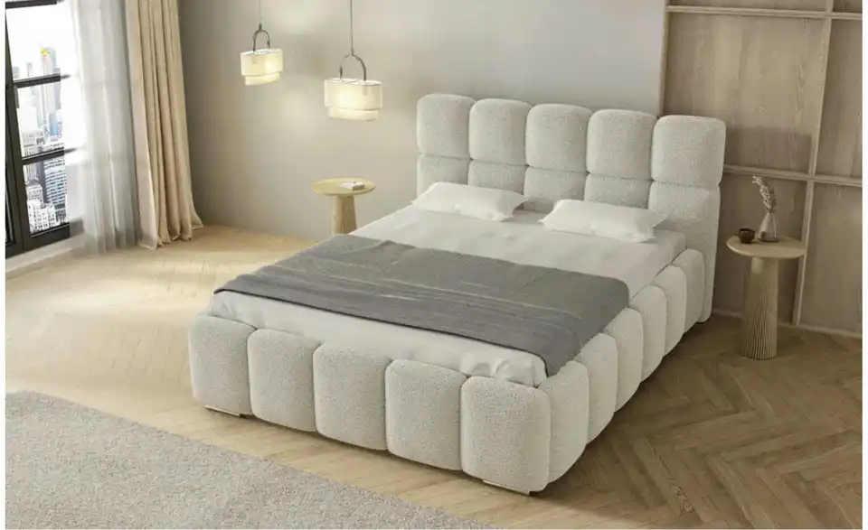 Polsterbett mit Stauraum Lowestoft BHL 160|112|228 cm