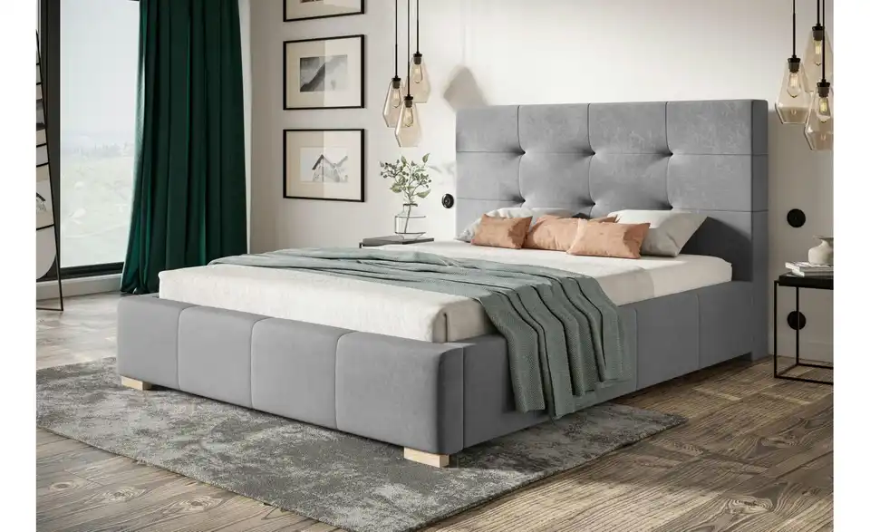 Polsterbett mit Stauraum Bristol BHL 140|104|224 cm