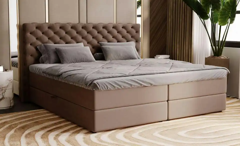 Boxbett mit Stauraum Belford BHL 148|119|210 cm