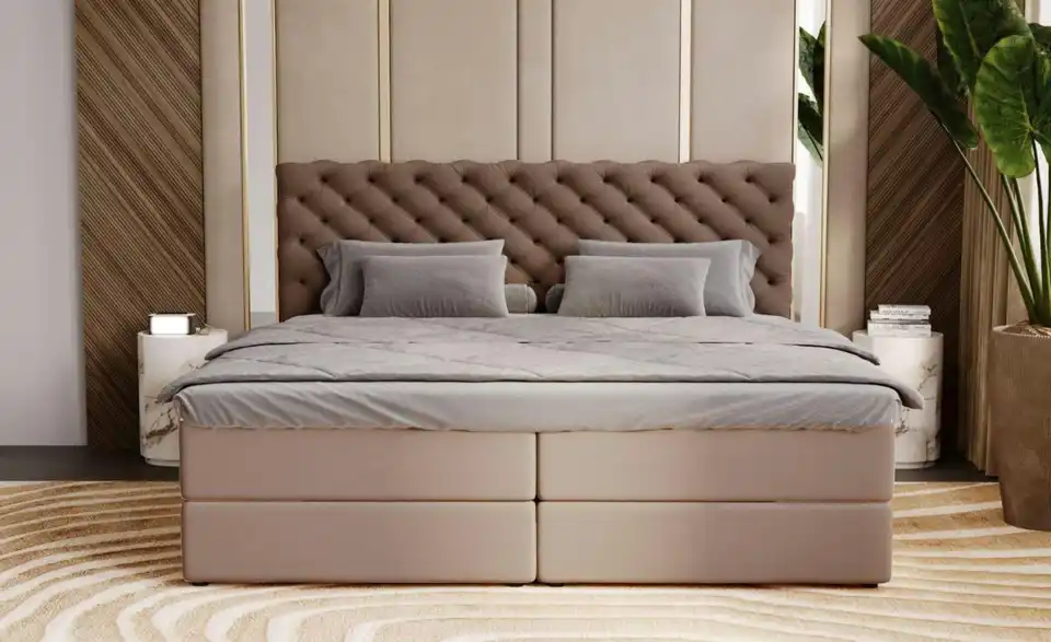 Boxbett mit Stauraum Belford BHL 148|119|210 cm