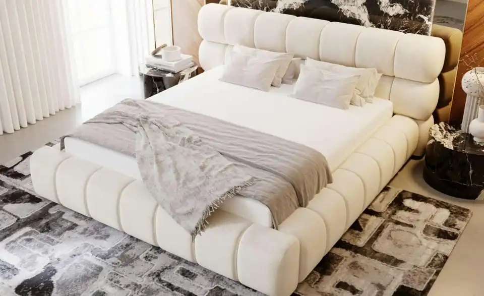 Polsterbett mit Stauraum Marlow BHL 187|95|257 cm Polsterbett mit Stauraum Marlow BHL 187|95|257 cm