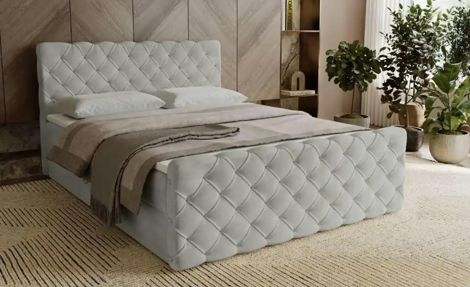 Boxbett mit Stauraum Lund BHL 145|105|220 cm