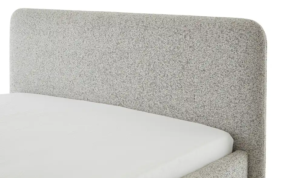 Polsterbett in meliertem Webstoff Primo BHL 164|105|218 cm