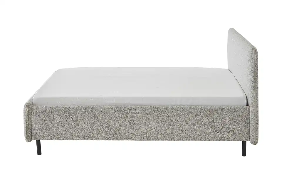 Polsterbett in meliertem Webstoff Primo BHL 164|105|218 cm