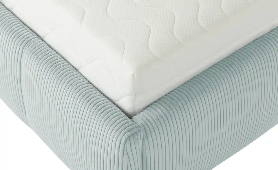 pop Polsterbett mit Bettkasten Pamela BHL 160|113|228 cm