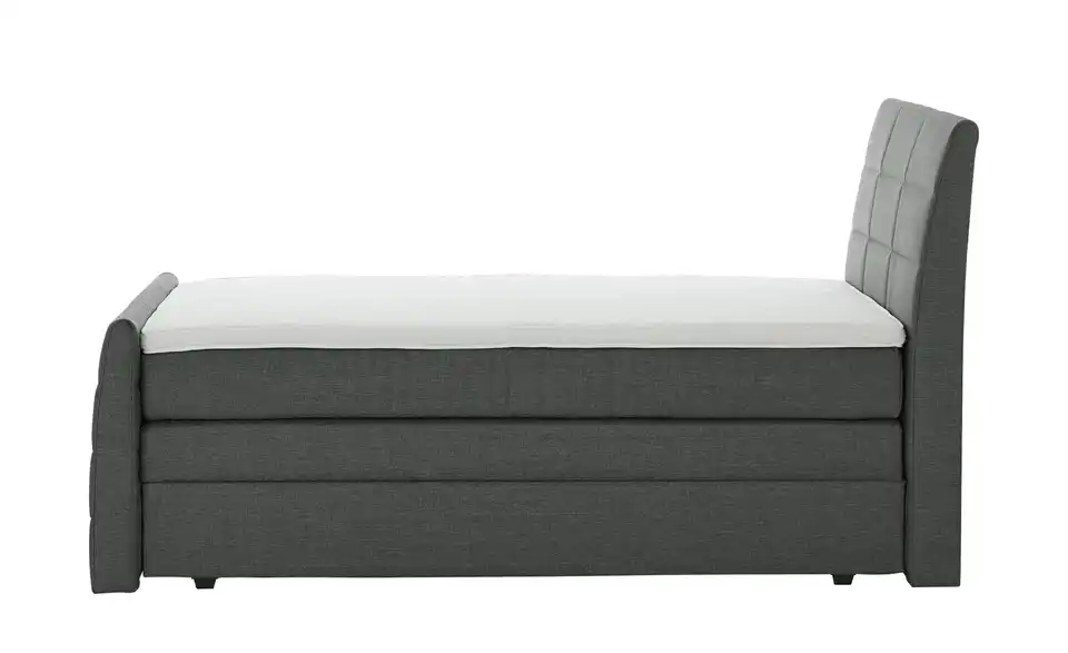 Boxspringbett mit Bettkasten und Topper Baron BHL 129|124|231 cm