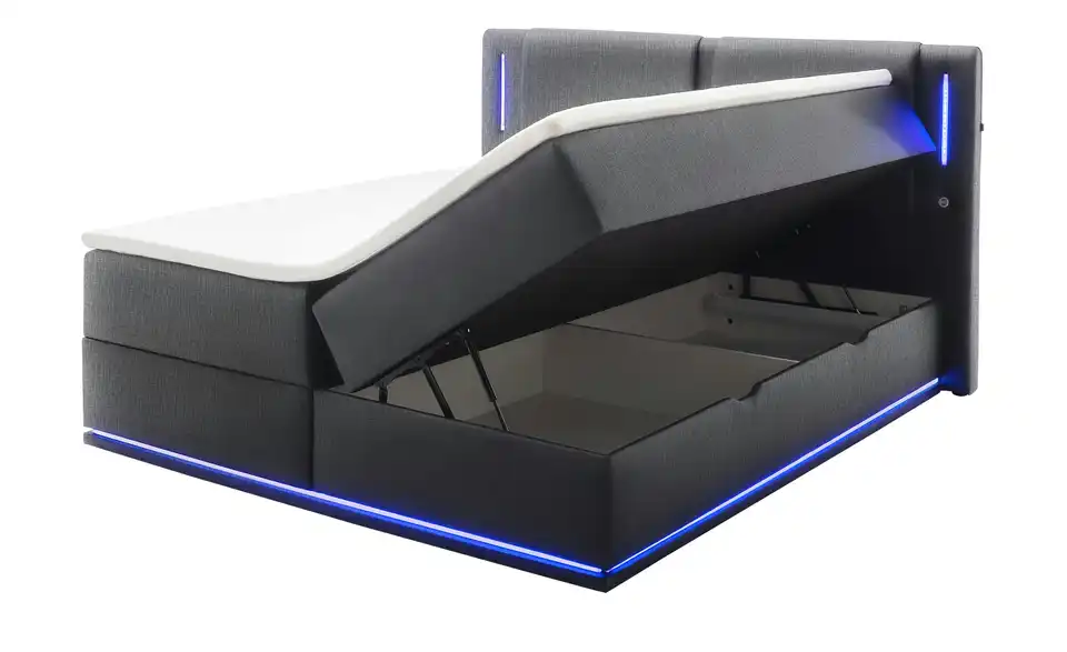 Boxspringbett mit Stauraum Brighton BHL 200|117|208 cm