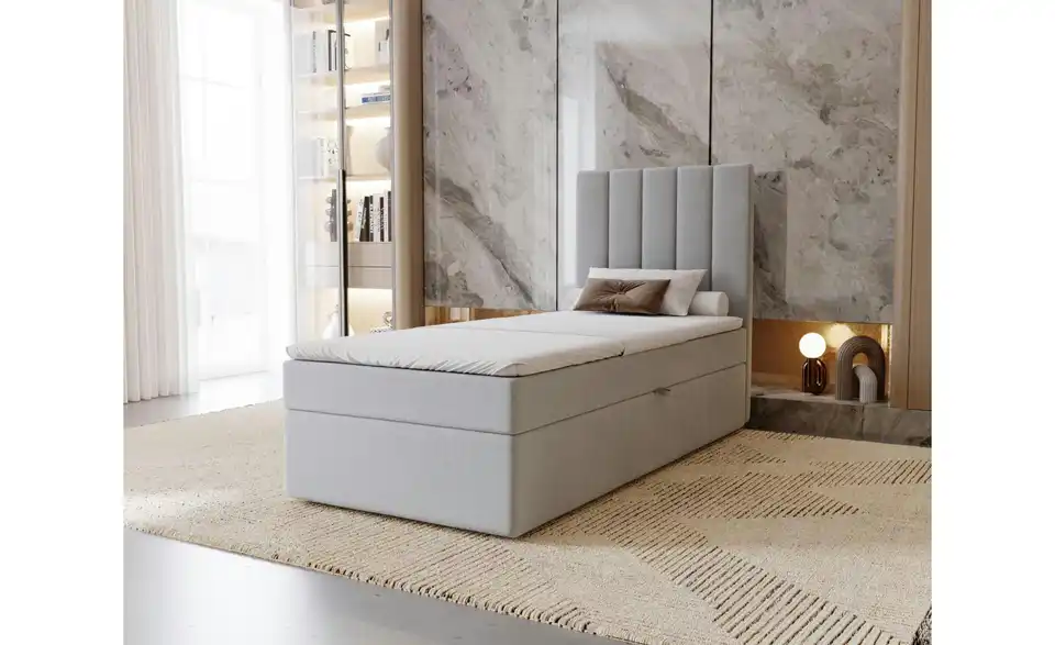 Boxbett mit Stauraum Nelia BHL 82|124|213 cm