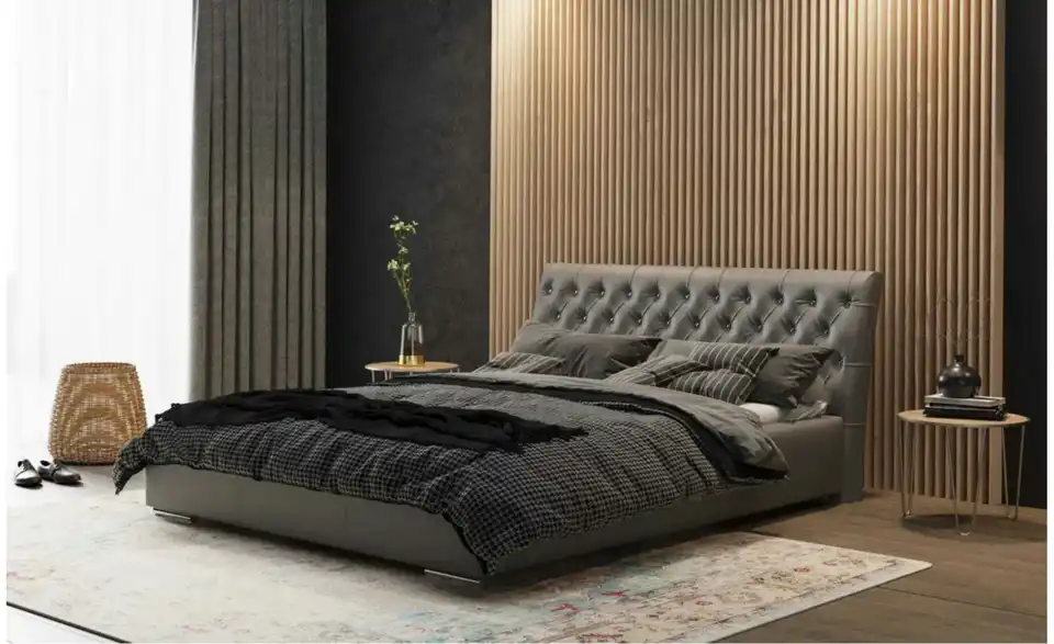 Polsterbett mit Stauraum Porto BHL 156|95|228 cm