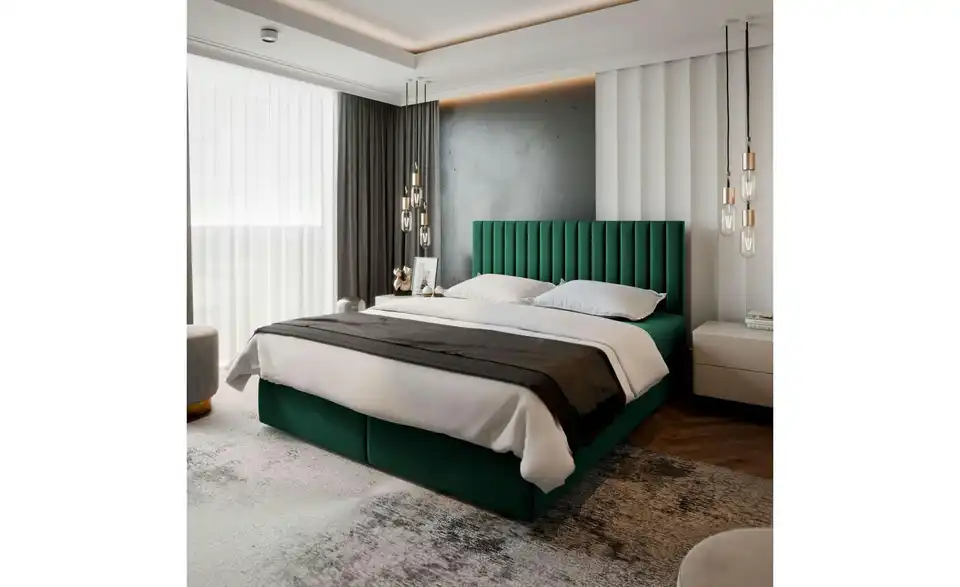 MASSENO Boxbett mit Bettkasten Bresel BHL 140|98|207 cm MASSENO Boxbett mit Bettkasten Bresel BHL 140|98|207 cm