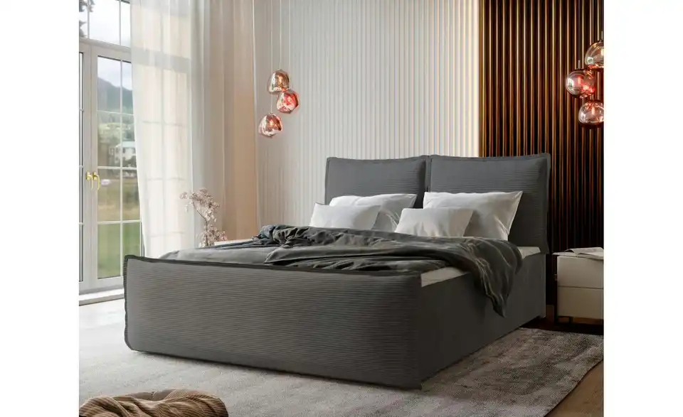 MASSENO Boxbett mit Bettkasten Monta BHL 140|98|214 cm