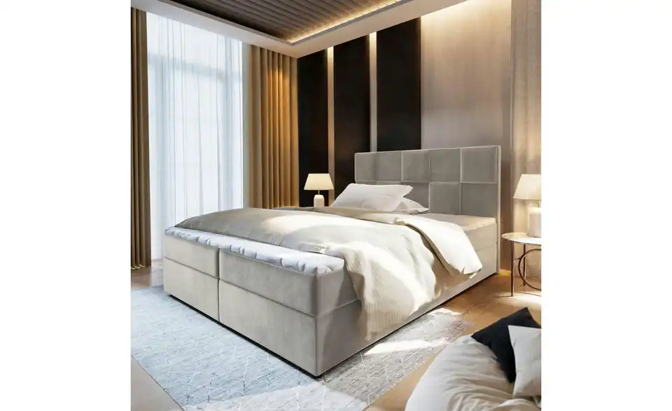 MASSENO Boxbett mit Bettkasten Prata BHL 140|98|207 cm MASSENO Boxbett mit Bettkasten Prata BHL 140|98|207 cm