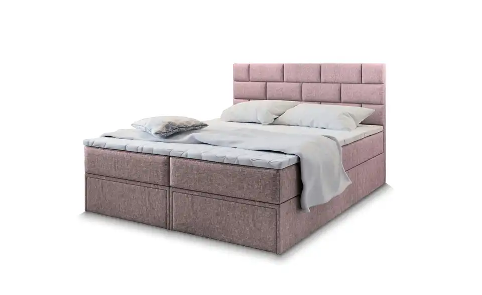 MASSENO Boxbett mit Bettkasten und 2 Schubladen Arinos BHL 140|98|207 cm