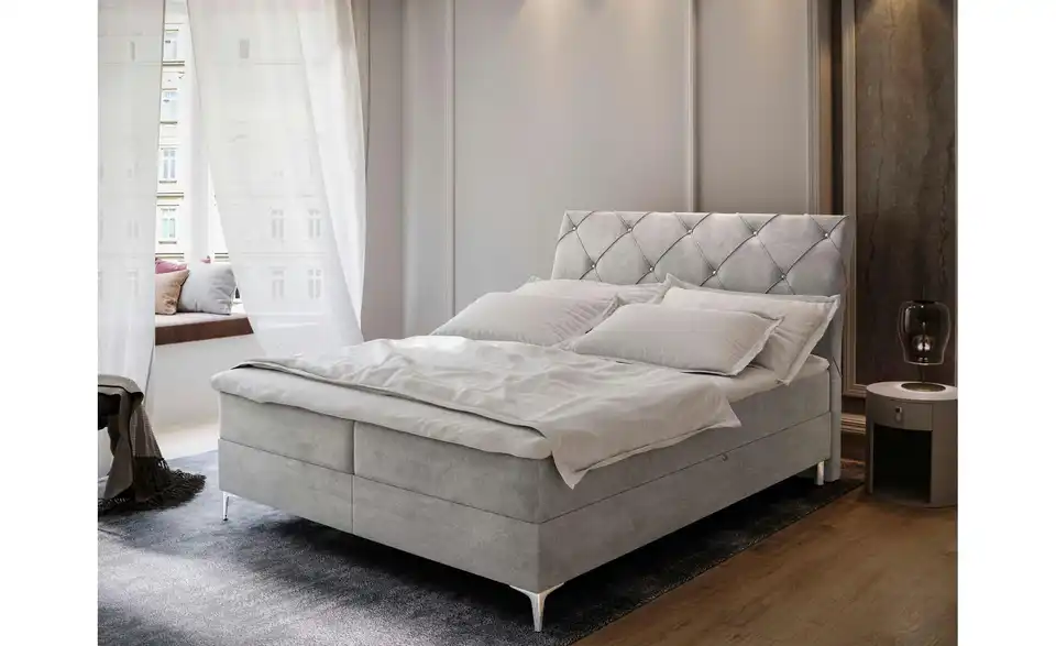 MASSENO Boxbett mit Bettkasten Macon BHL 140|118|210 cm