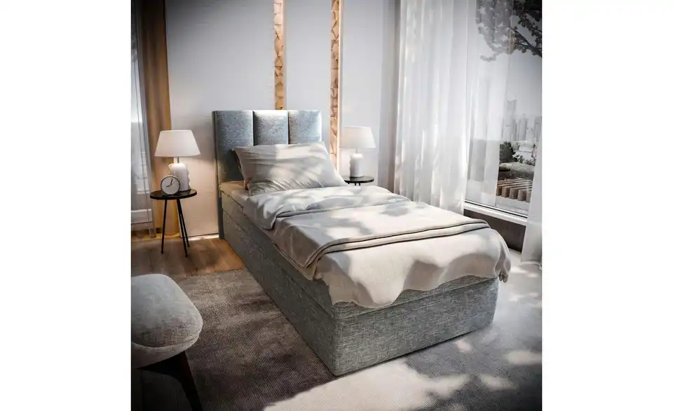 MASSENO Boxbett mit Bettkasten Meril BHL 80|98|207 cm