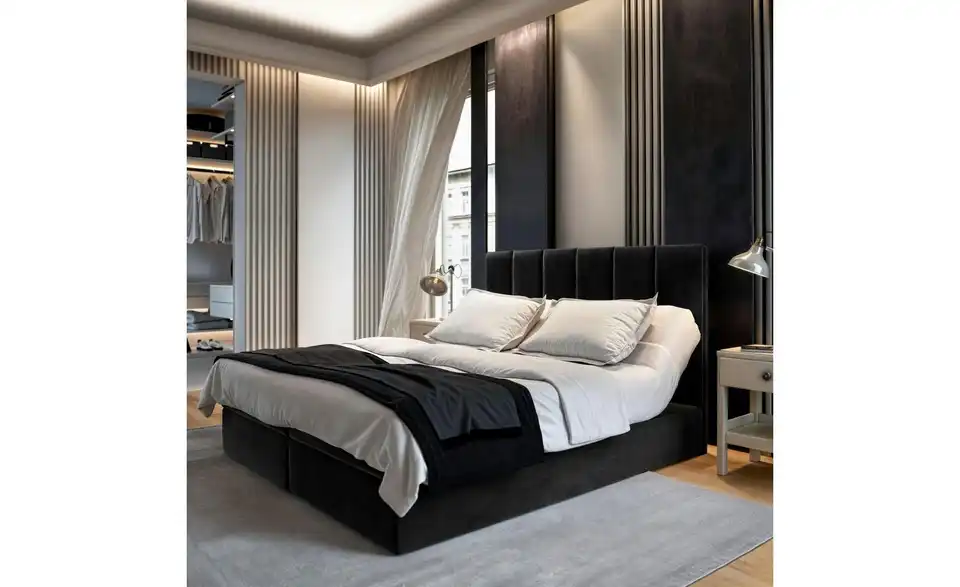 MASSENO Boxbett mit Bettkasten Barino BHL 140|98|207 cm