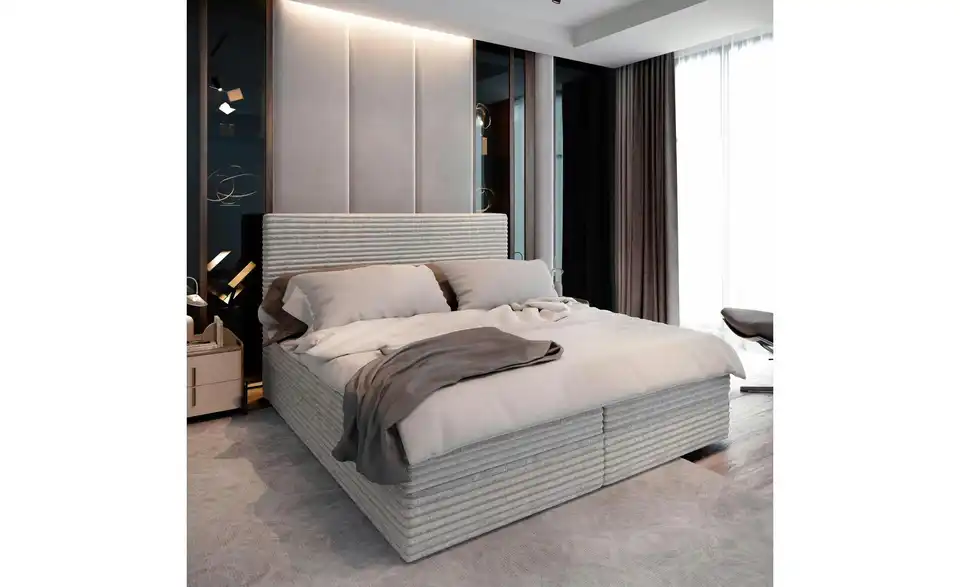 MASSENO Boxbett mit Bettkasten Pisa BHL 140|98|207 cm MASSENO Boxbett mit Bettkasten Pisa BHL 140|98|207 cm