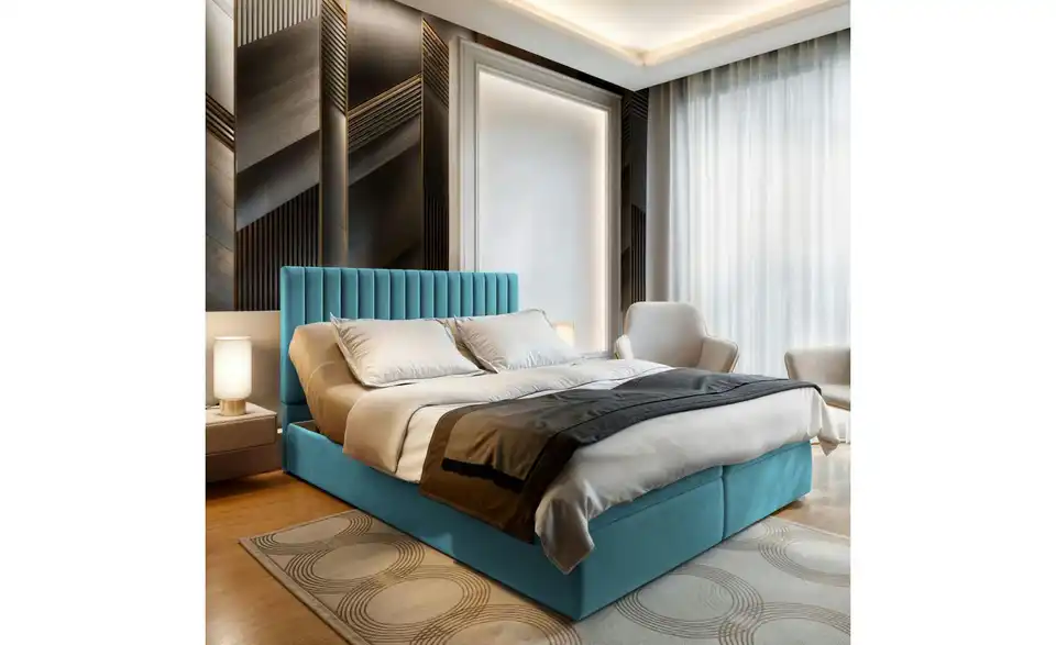 MASSENO Boxbett mit Bettkasten Murlo BHL 140|98|207 cm MASSENO Boxbett mit Bettkasten Murlo BHL 140|98|207 cm