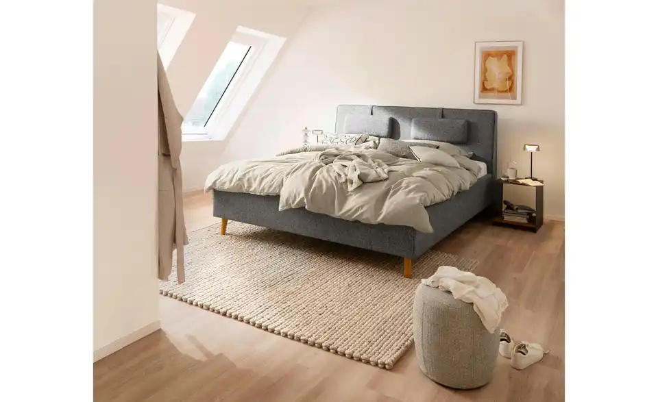 SCHÖNER WOHNEN Kollektion Polsterbett Madrid BHL 188|115|221 cm