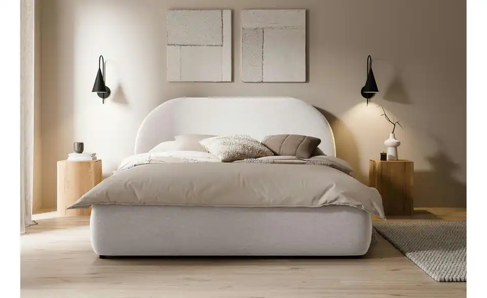 Selsey Polsterbett mit Bettkasten Ovo BHL 178|116|226 cm