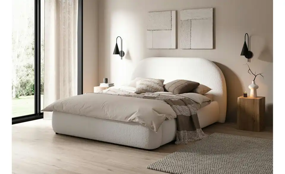 Selsey Polsterbett mit Bettkasten Ovo BHL 178|116|226 cm