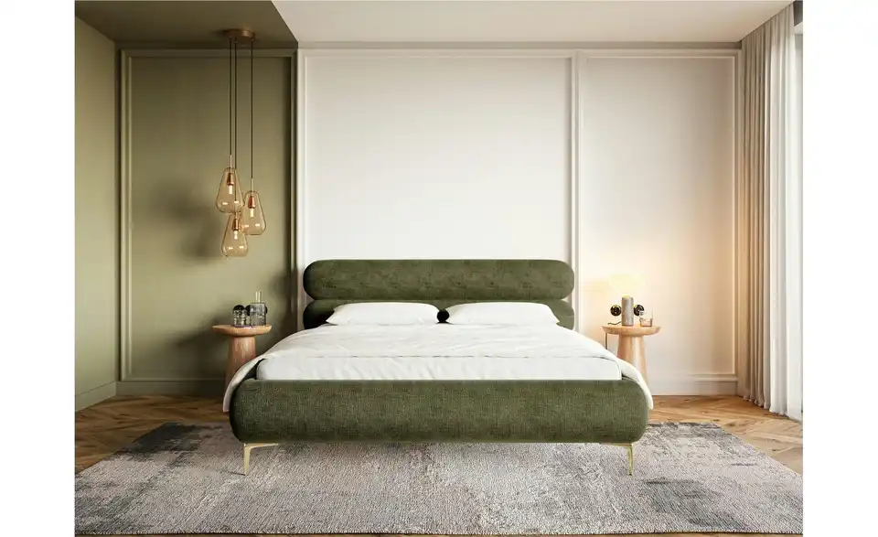 Selsey Polsterbett in Chenille Roule BHL 173|96|216 cm