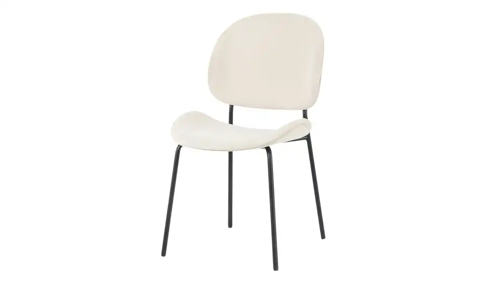 Polsterstuhl Linus BHT 46,5|85,5|5 cm, Webstoff