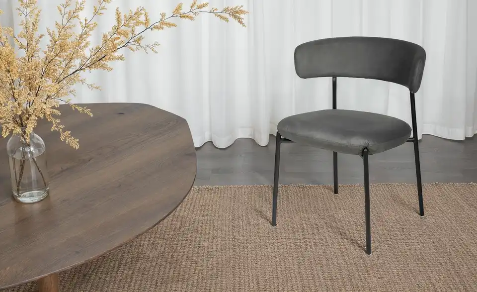 uno Esszimmerstuhl Saron BHT 62,5|79|56,5 cm, Mikrofaser